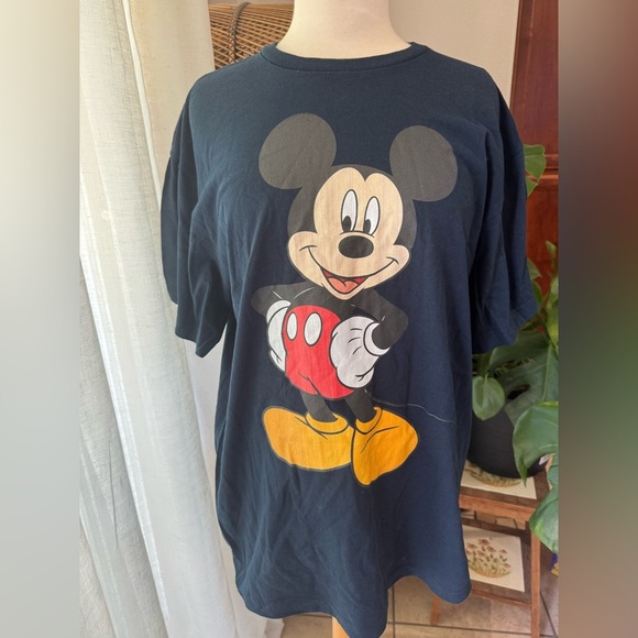Disney Mickey Mouse mens T-Shirt - Black - Picture 1 of 2